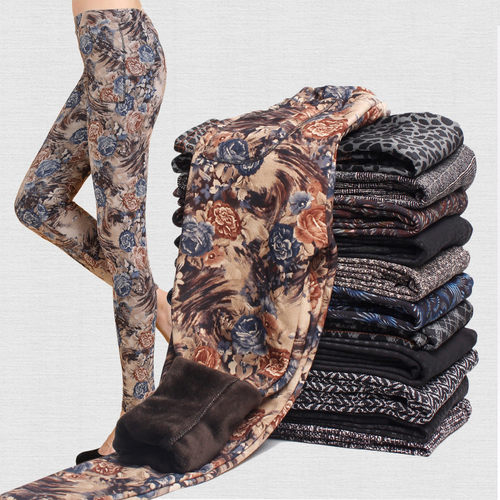 90kg Wear Autumn Winter Middle Age Women Plus Thick Velvet L