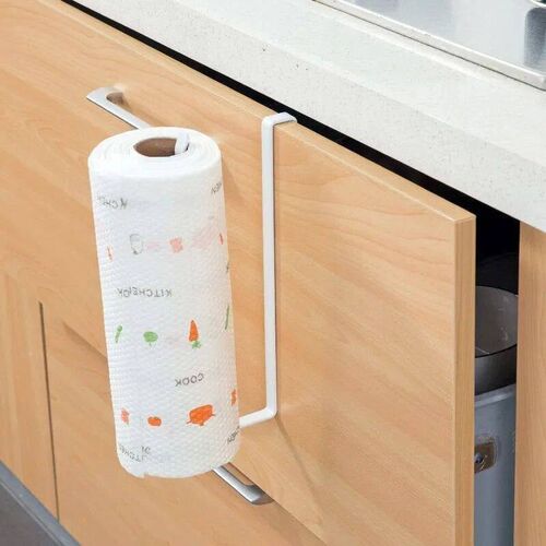 Wall Mounted Paper Roll Holder Bathroom Storage Toilet Rak H