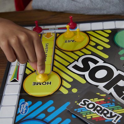 bored game Sorry!  Fast Track Board Game for 2-4 Players toy