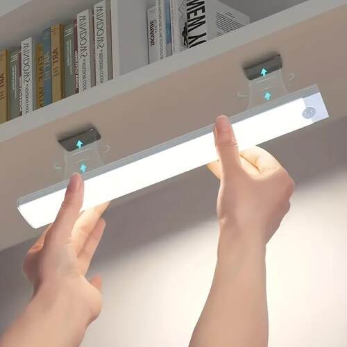 Motion Sensor LED Night Light USB Rechargeable Lamp感应灯
