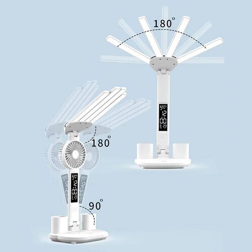 Rechargeable Table Lamp for Study, Desk Lamp Reading Light L