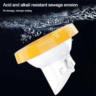 Floor Mount Toilet Flange Ring Gas and Watertight Seal Easy