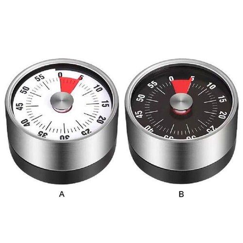 60-Minute Kitchen Timer Mechanical Visual Timer Time