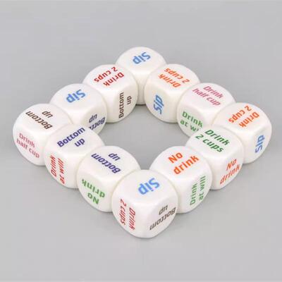 1PC drinking wine Mora English dice games gambling adult