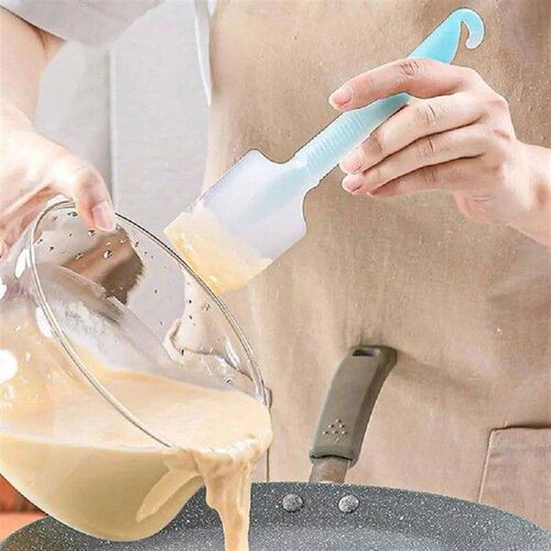 Baking Scraper Kitchen Tool Scraper Ergonomic Silicone Cake