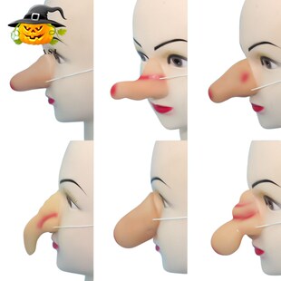 Halloween decoration simulation fake nose witch prop巫婆