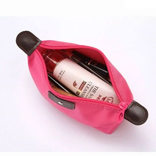 New Convenient and cute cosmetic bag, nylon dumpling cosmeti