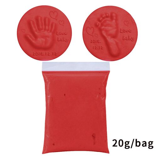 Soft Clay Baby Handprint Footprint Imprint Baby Care Hand An