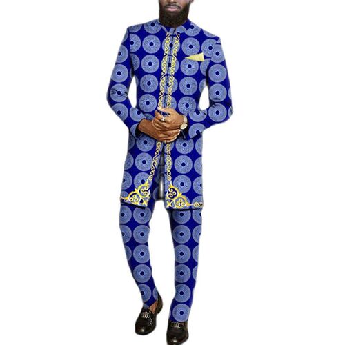 Sale! New Mens Suit African Clothes Embroidery Blazer and A