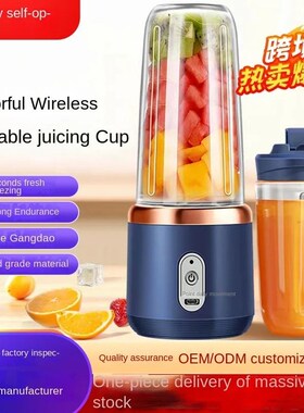 Portable Juicer Blender 400ml Electric Fruit Juicer USB Char