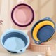 Basin Laundry Plastic Travel Wash Portable Folding Foldable