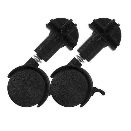 2 Pcs Cat Cage Casters Wheel Replacement Computer Wheels