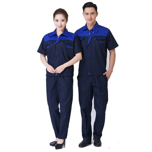 Work Clothes Summer Short-sleeved Suit Labor Insurance Cloth
