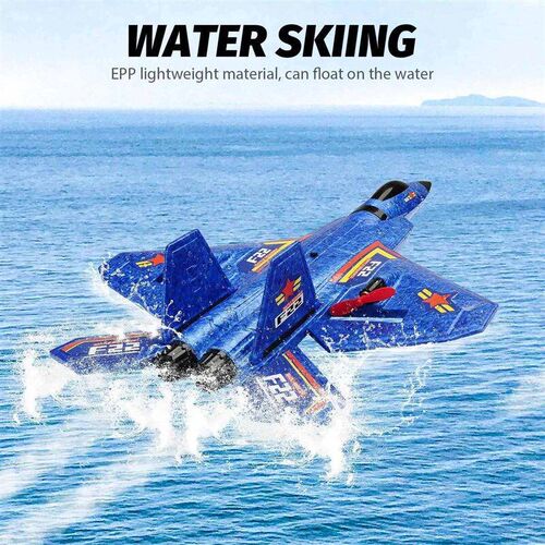F22 Raptor RC Plane 2.4G 2CH Remote Control Flying Glider Wi