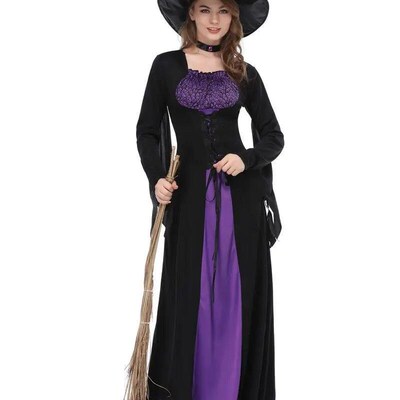 Halloween Witch Vampire Costumes for Women Adult Scary