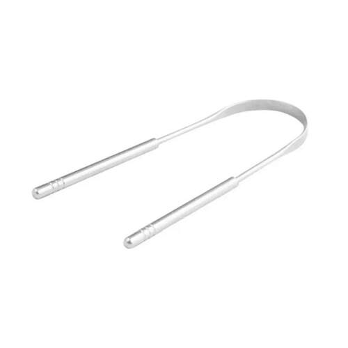 Reusable Stainless Steel Useful Tongue Scraper Cleaner Fresh