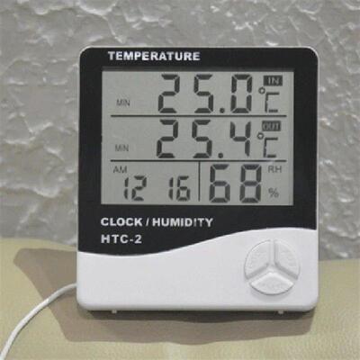 Thermometer+Hygrometer+Meter+Digital+Dual+Probe+Temperature