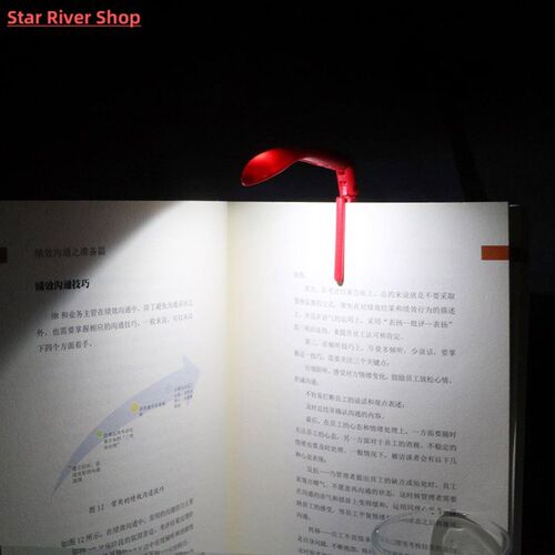 Book Light Book Reading Lamp Clip-on Book Lights Foldi