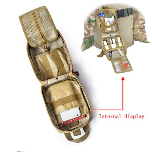 Molle Tactical First Aid Kits Medical Bag Emergency Outdoor