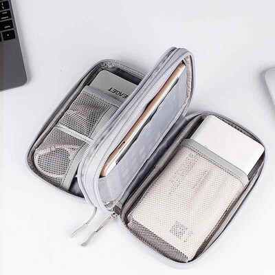 NEW Travel Organizer Bag Cable Storage Organizers Pouch Carr