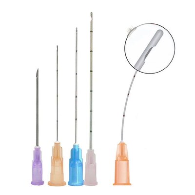 50pcs/box Disposable Blunt-tip Cannula 22g 23G 2 27G 18G 30G
