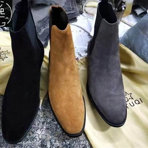 Mrtin Chelse big size Boots Men spring Wlking Shoes 男靴