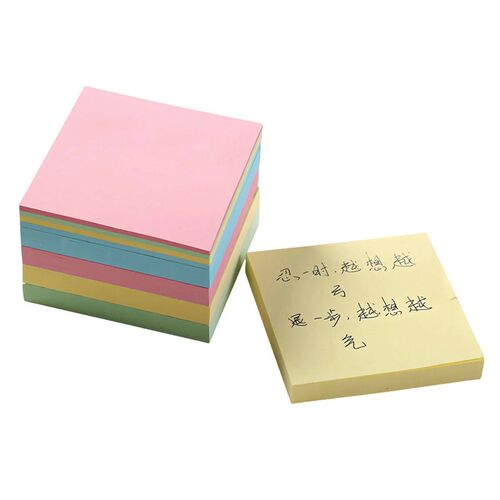 100Sheets Color Posted It Memo Sticky Notepad Notes Pads Not