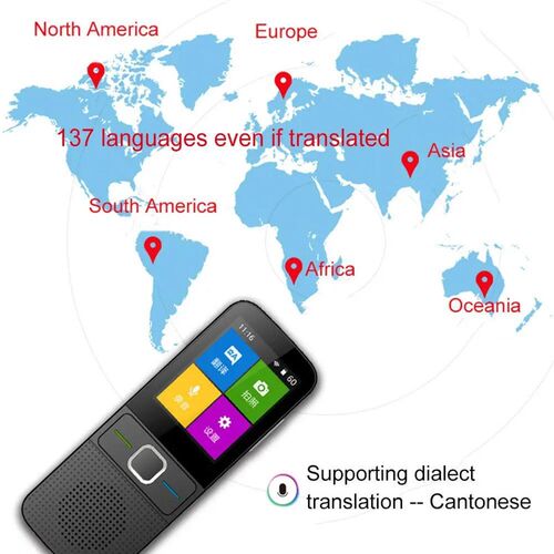 Newest Upgrade 137 Language Translator Smart Translator T10