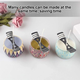 105PCS/Set Smokeless Scented Candle Wicks Soy Wax Core Wood