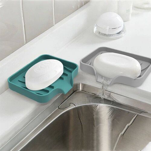 Silicone Faucet Mat Kitchen Sink Tray Soap Dispenser Sponge