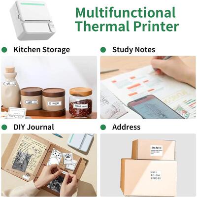 Mini Portabl Printer Inkless er Maker, Free Cut Small Pocket