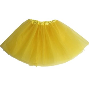 Girl Elastic Ballet Dancewear Tutus Mini Skirt For Birthday