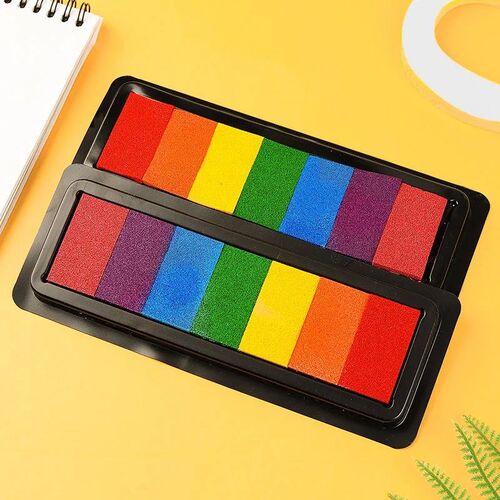 Kindergarten Creative Palm Finger Paint Ink Pad Diy Printing