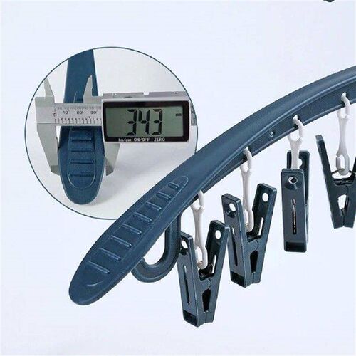 Plastic Clothes Hanger With Clip  Clothes Rack Plastic