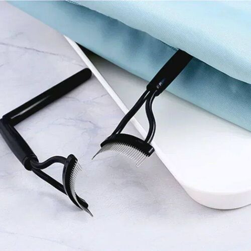 Eyelash Separator Metal Teeth Foldable Eyelash Curler Beauty