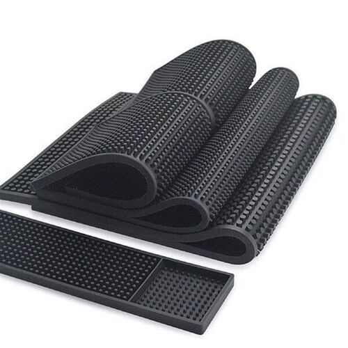 PVC Bar Mat Wear-resistant Rectangle Placemat Dish Drying