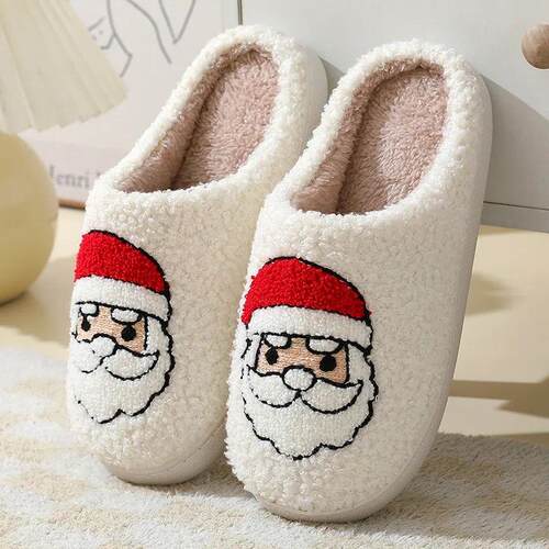 Christmas Present Cute Slippers for Women Mens Winter Home