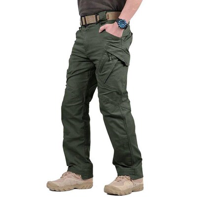Mens Tactical Cargo Pants Classic Outdoor Hiking rekking Me