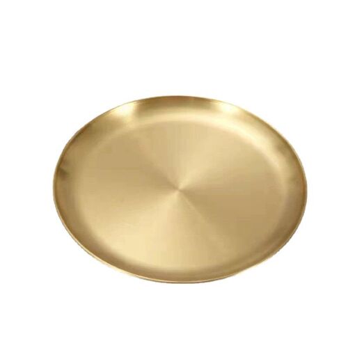 Household round disc tray steak western dinner plate