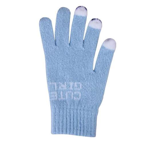 Open-fingered fluffy gloves, touchscreen compatible, for wom