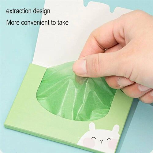 100Ps new Fae Oil Blotting Paper Protable Matting Fae Wipes