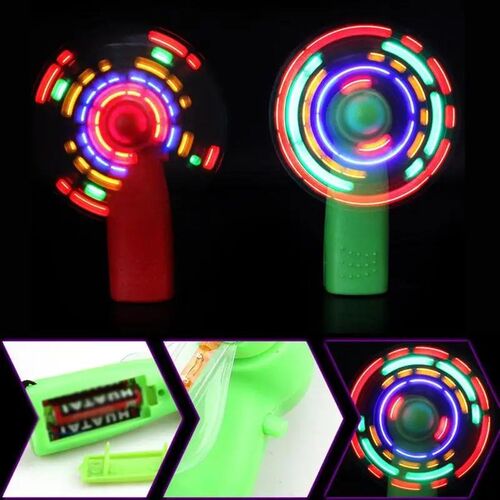 Luminous Toys New Portable Mini Fan Children Toys Plastic Ki