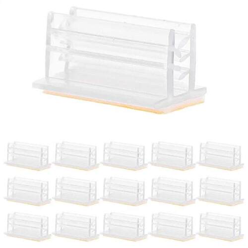 50 Pcs Tag Sign Stand Self Adhesive Holders Name Panel