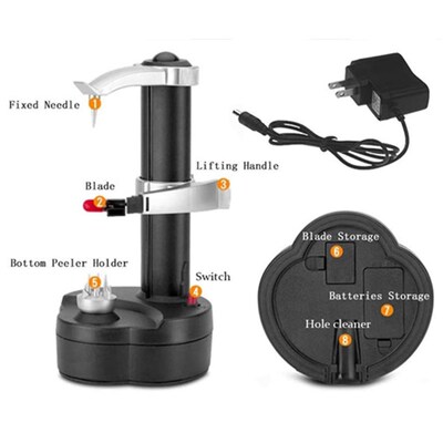 Electric Potato Peeler Automatic Machine Apple Peeling