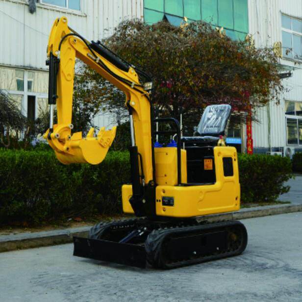 农用小型挖掘机果园挖沟多功能1吨2吨小挖机工程履带微型钩机