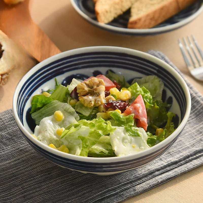 蓝海草 陶瓷餐具面碗盘子家用米饭碗碟子汤碗,3C数码配件,其它配件,淘宝优惠券,粉丝福利购,淘宝优惠卷