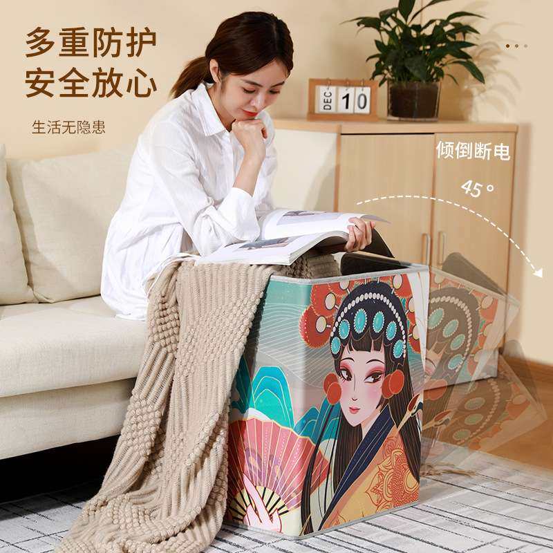 暖脚神器办公室暖脚宝桌下取暖器冬天加热保暖围挡取暖器 暖腿