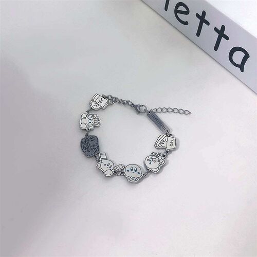 Fashion tend Cartoon Character Distessed Brlet Sweet Cool St