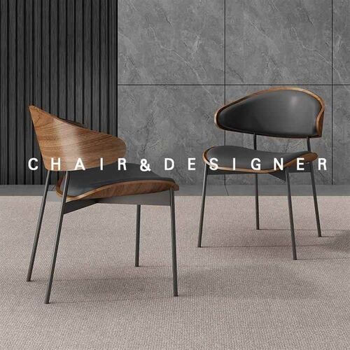 Scandinavian style dining chair; Dining chair; Solid wood di