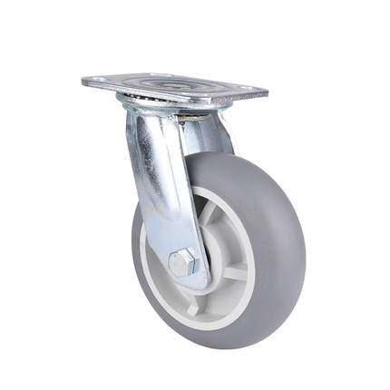 寸万向轮重型TPR弹力静音轮  寸 5寸 寸  8寸定向轮